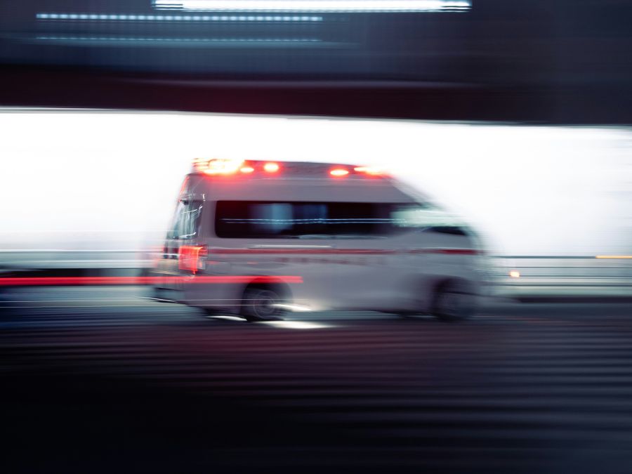 ambulance accident  