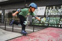 Roller skating roller skating boy shanghai,上海市 china,sport