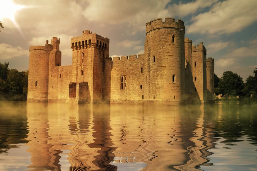 Castle project Castle on the lake 