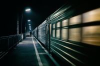 Train night  train,saint petersburg,russia