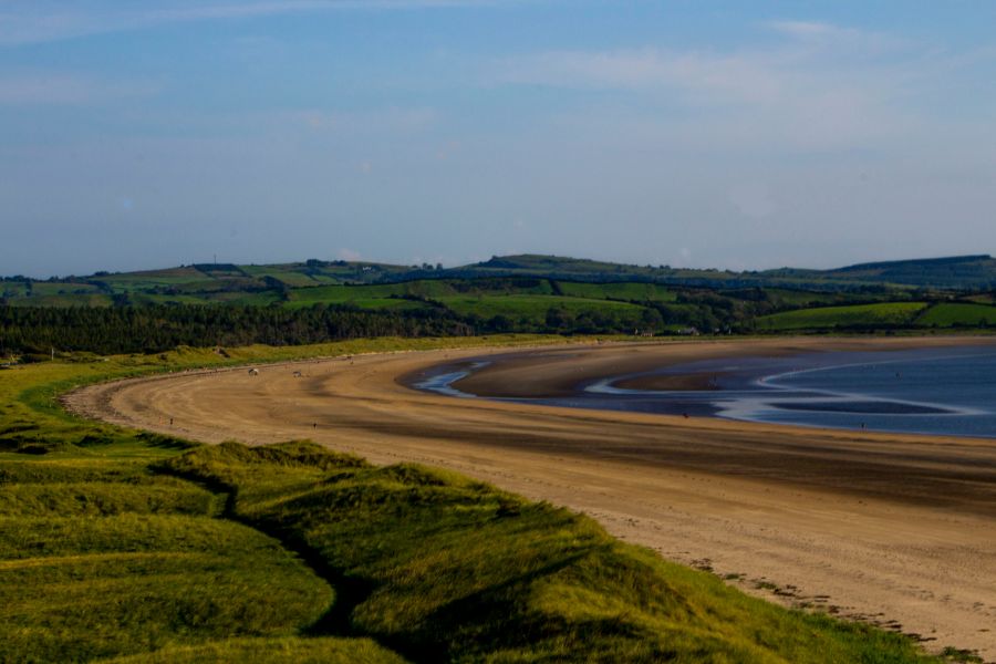 Heatwave canicule A long shot of a beach. nature,sea,ocean