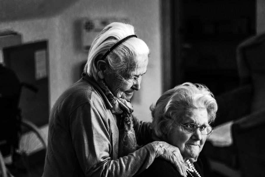 Senior residence My mom and her protectress, i love them … senior,elder,older