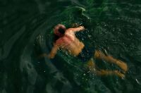 swimming river  