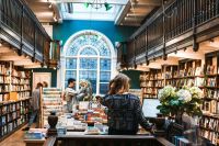 bookstore library Daunt Books the most beautiful bookshop in London 