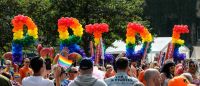 Pride Parade Pride Parade in Calgary, Alberta Canada 2018 
