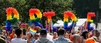 Pride Parade Pride Parade in Calgary, Alberta Canada 2018