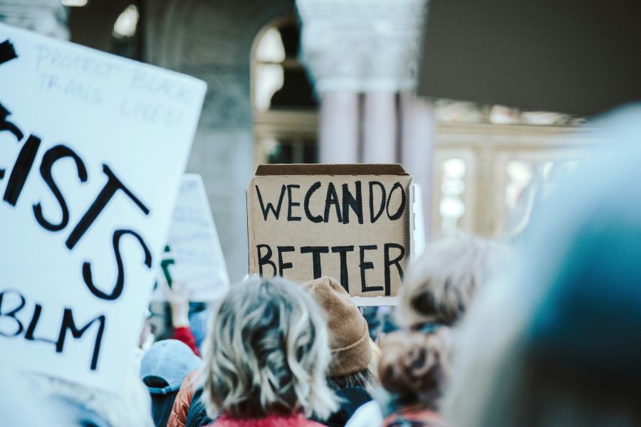 Rent protest  