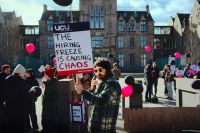 School protest  