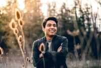 Young man Man with crossed arms portrait,people,face