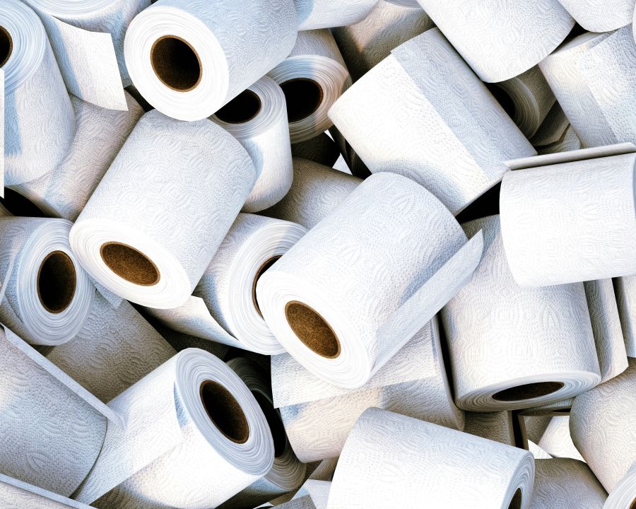 toilet paper  