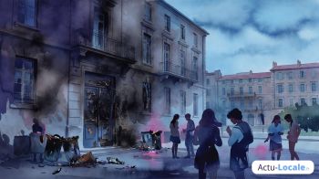 Violence protest