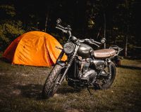 Europa League Came across this motorcycle in my campground and fell in love with it. red river gorge,united states,motorcycle