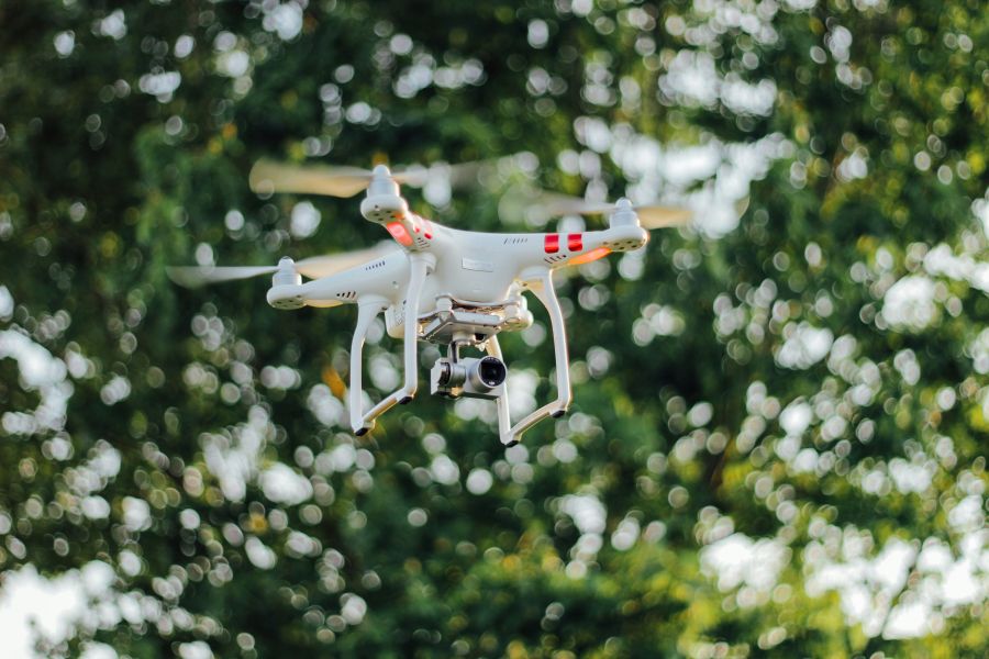 Drone show Skybound in air,drone,fly