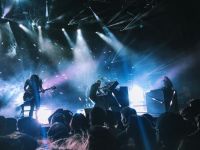 Entertainment Rock concert in Merriweather Post Pavilion audience,music,lights