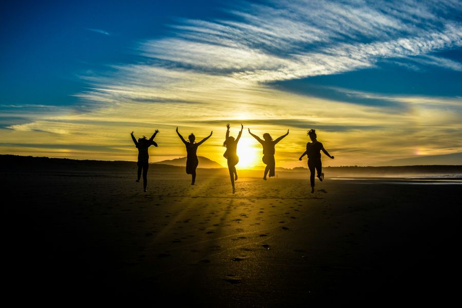 Success I shot this picture on a beautiful day during a roadtrip in Galicia, Spain. I shared this journey with some female friends. You know: good food, good beers, great landscapes and a greater company. When the sun was going down, we took a walk on the beach, and I let my friends pass by… The image was beautiful and powerful, and I asked them to jump.
Now, fast-forwarding to today, these friends have become teachers, judges and doctors. success,achievement,sky