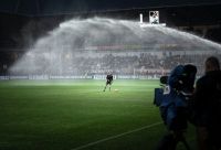 Sports Soccer Football player preparing for the match soccer player,football player,field