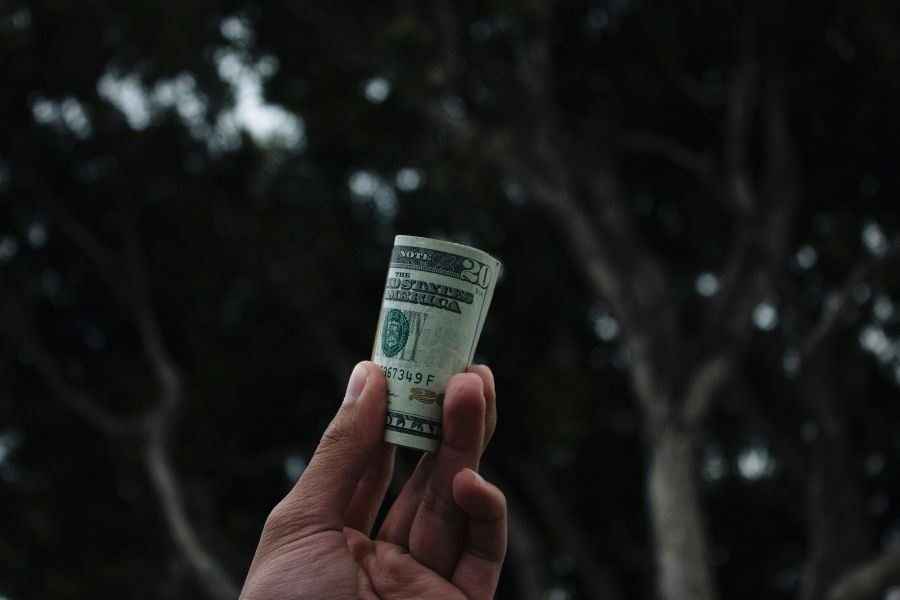 Guarantee Dollar bill roll