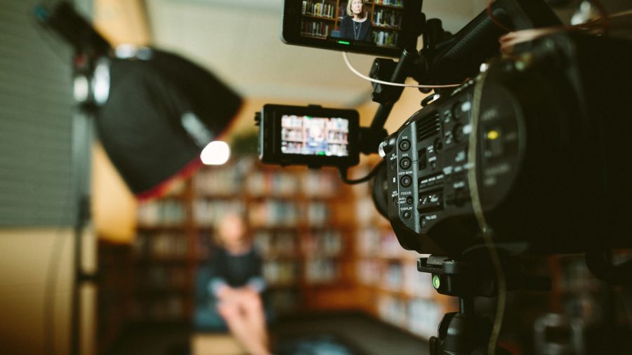 Journalists A snap shot of our Sony FS7 cinema camera system from our film set, while producing a documentary series for the Holocaust Center for Humanities. Here we are interviewing a local high school about their experience with some of the Center’s teaching materials. website,film,freeman high school