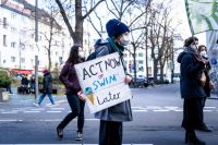 Protest Activist - Fridays for Future Bonn, 2021-03-19 fridays for future,poster,person