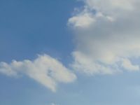 Saturday in A picture of clouds and the blue sky usa,dallas,tx