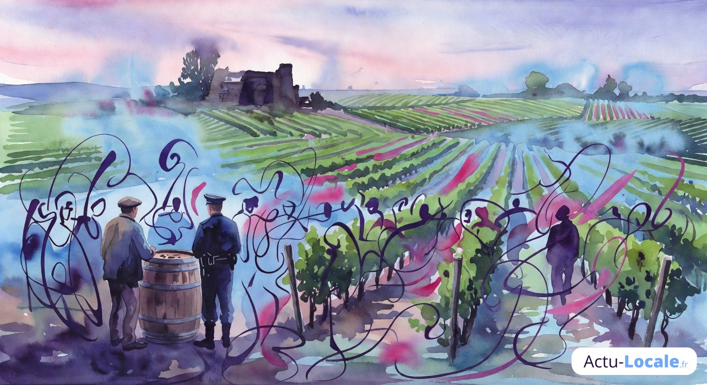 Wine protest  