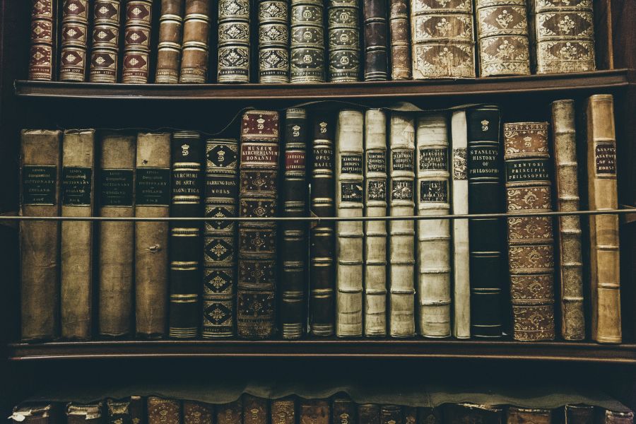 History Education collection of old books 
