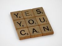 confidence scrabble, scrabble pieces, lettering, letters, wood, scrabble tiles, white background, words, quote, letters, type, typography, design, layout, focus, bokeh, blur, photography, images, image, go for it, try, attempt, do something, do your best, impulse, self starter, first step, motivation, positivity, encouragement, encourage, don't give up,