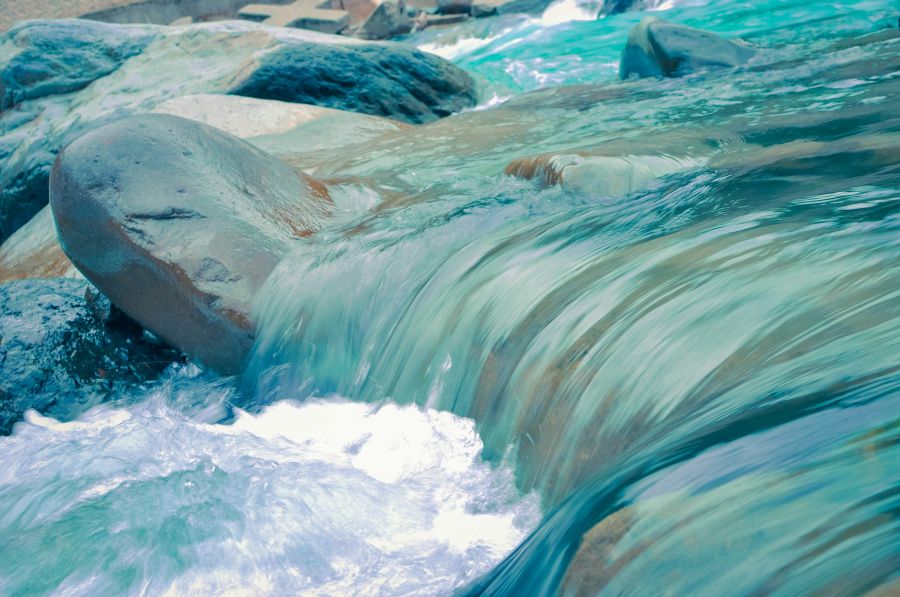Water Nature Smooth turquoise water 