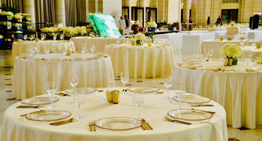 banquet Banquet prep at Union Station, DC. 