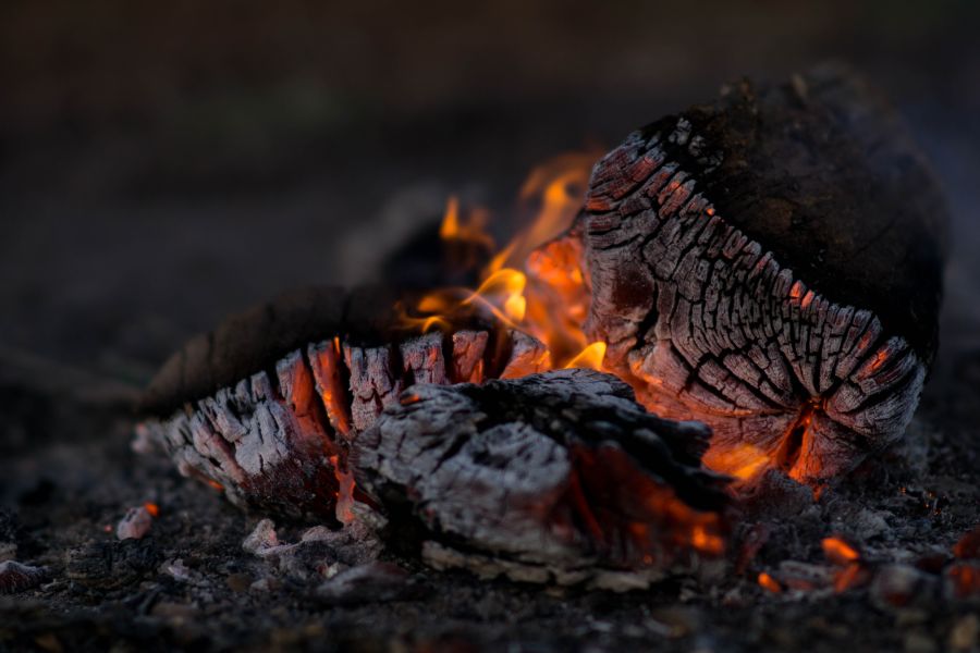 Burns Fire  fire,camping,united states