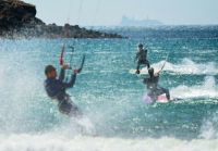 Kite surfing  