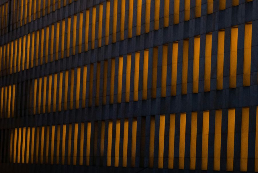 University Atrium The soft glow of Knowledge university,münster,germany