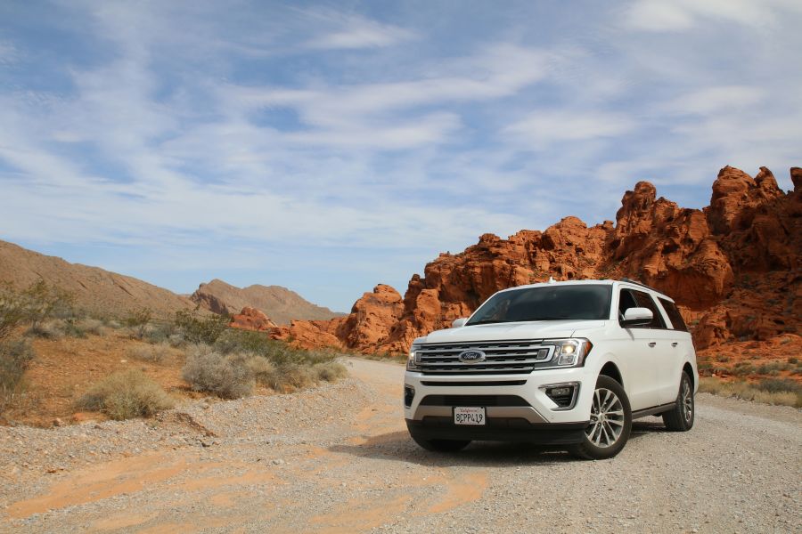 car Ford in to the wild