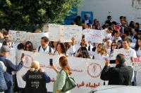 School protest  