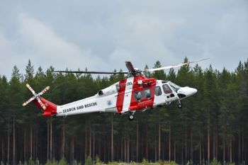 search operation Agusta Westland SAR helicopter