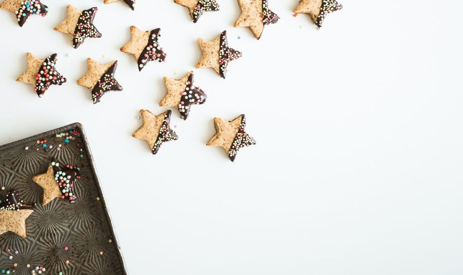 Christmas treats A batch of holiday shortbread stars makes for the most magical of evenings. food,christmas,holiday