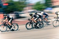 Bike race Annual Portsmouth Criterium. A yearly road race used to be held on closed city streets in September. sport,portsmouth,movement