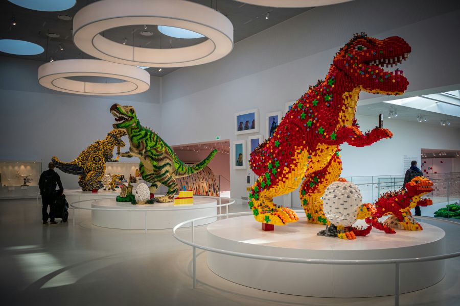 LEGO exhibit  