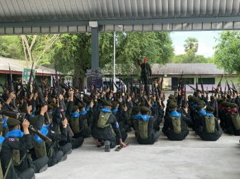 Security drill Military Training Camp 7 March 2026