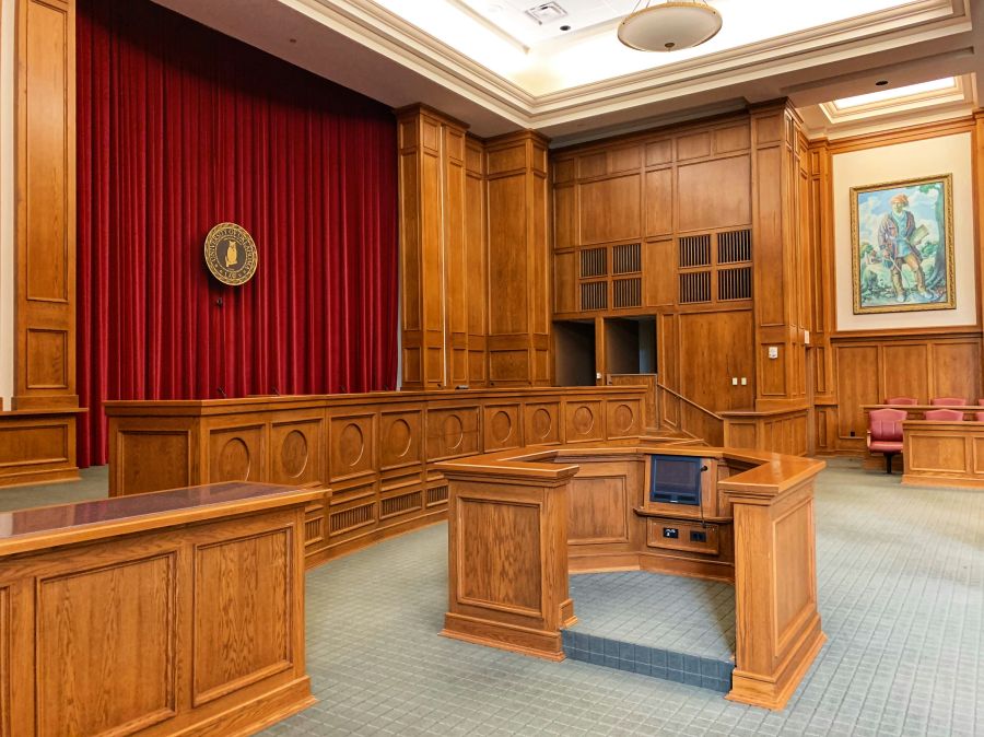 court trial OKC law school courtroom 