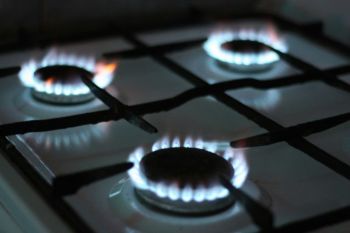 Gas leak Old gas hob