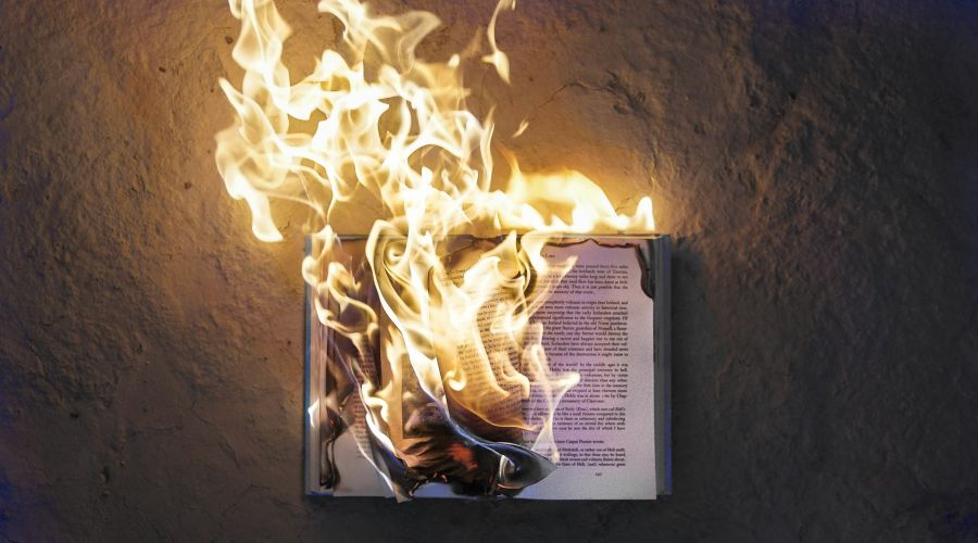 Bible fire  