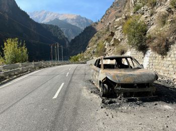 accident scene  