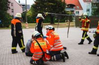 Evacuation  schwabmünchen,germany,singoldsand festival