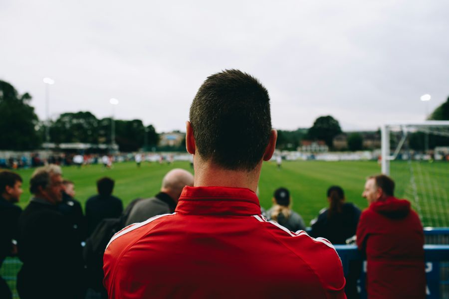 Football match Lions & Tykes guiseley,united kingdom,guiseley football club