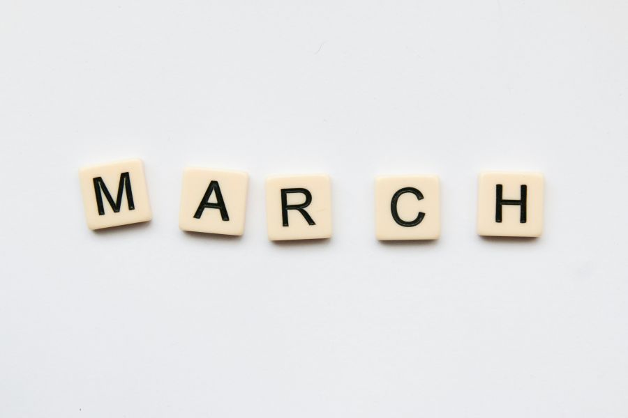 March month of march
 