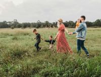 family Family Session in Texas Hill Country 