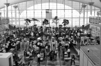 Airport Security Denver DIA Security Check Point 