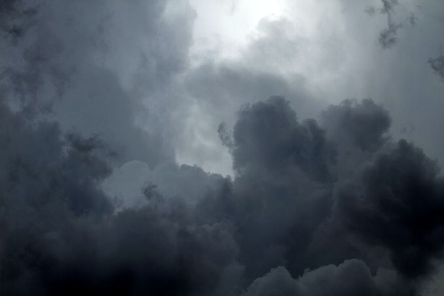 Rainstorms Flood Beautiful storm sky with clouds, apocalypse, tunder, tornado nature,weather,outdoors