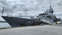 Frigate ship Australia warship 